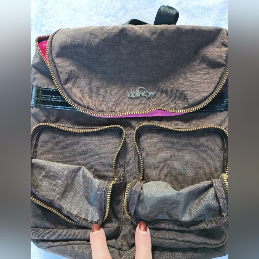 Kipling Brown Backpack - image 2